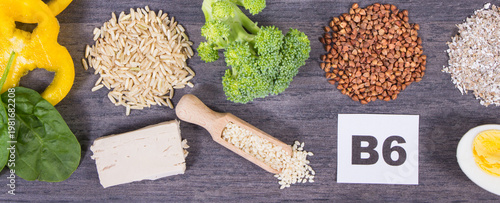 Healthy nutritious food as source natural vitamin B6, fiber and other minerals