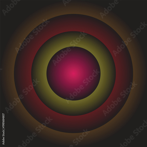 abstract background with circles