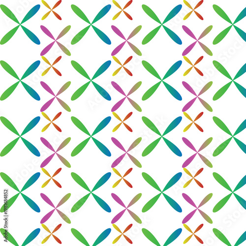 seamless pattern with colorful arrows