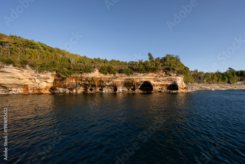 Caves of All Colors at Pictured Rocks National Lakeshore in Michigan