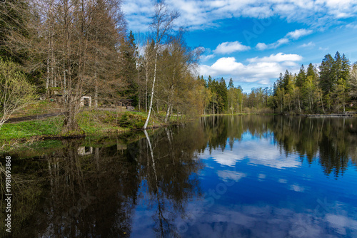 See bei Skövde, Västergötaland lan, Schweden