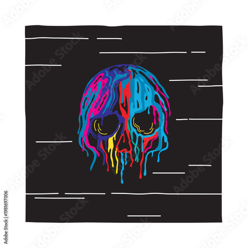 x ray image of human skull