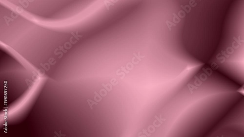 Rosewood Pink Satin Fabric Wave Cinematic Dusty Mauve Shadow Elegant Drapery Motion