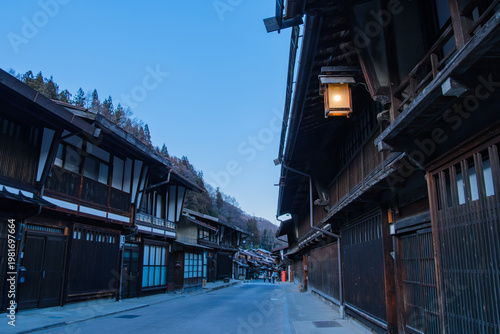 奈良井宿の明り