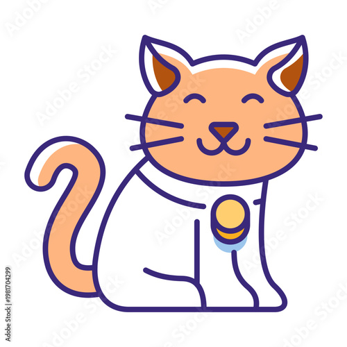 This Kitty icon is suitable for pet adoption, etc
