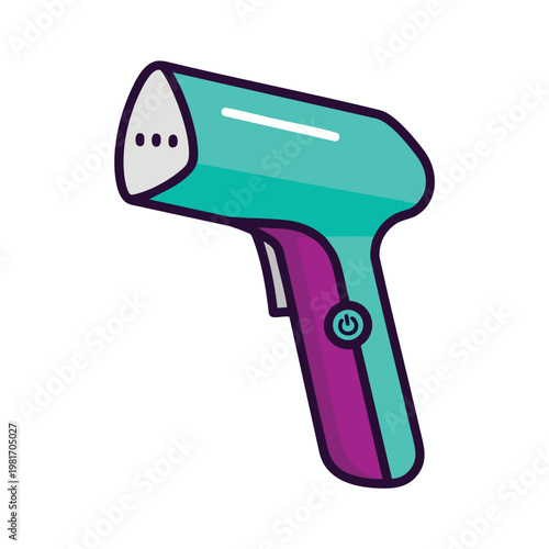 Modern Infrared Thermometer for Accurate Temperature Measurement in Medical and Industrial Settings