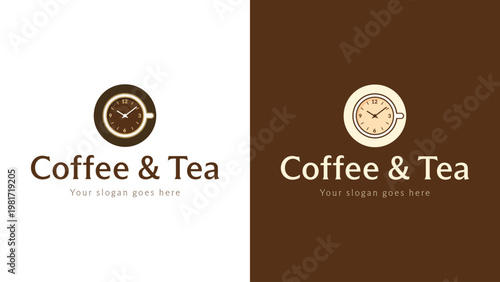 modern caffe logo, modern cafe symbol, minimalist coffee shop logo, coffee and tea logo,  Minimalist Coffee Shop Logo Design, Premium Cafe Emblem, Tea House Vector Icon
