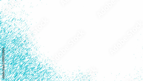 Vector Abstract depiction of water movement showing the beauty of oceanic elements in azure shades with splashes which delivers aesthetic expression and art feel 