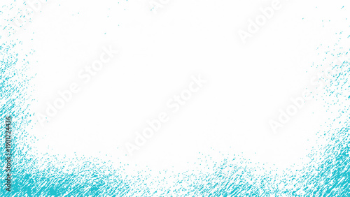 Vector Azure splash paints the expanse and creates abstract frame with watercolor texture and ethereal style forms background for creativity and modern concept with vivid shades and artistic essence.