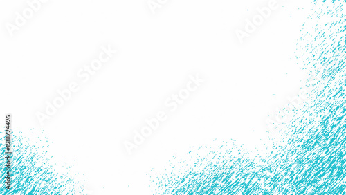 Vector Abstract Cyan Strokes on Brightness symbolize purity, minimalist artistic style shows simple beauty in the composition and artistic expression and aesthetic sense.