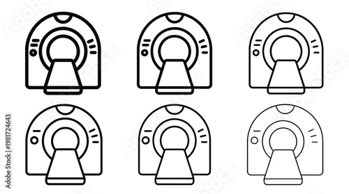 Six identical padlock illustrations a black and white repeating pattern of security devices