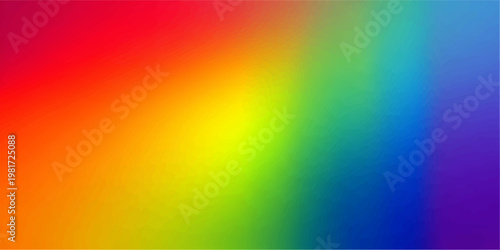 colorful rainbow spectrum representing hope, inclusivity, and harmony, blending various hues seamlessly to evoke positive feelings and vibrant energy.