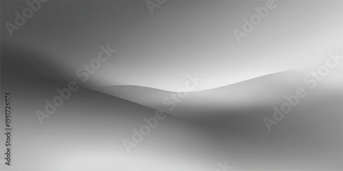 abstract minimalist grayscale composition evokes a sense of tranquility. showcasing a smooth gradient and soft shadows, creating a serene and timeless aesthetic.