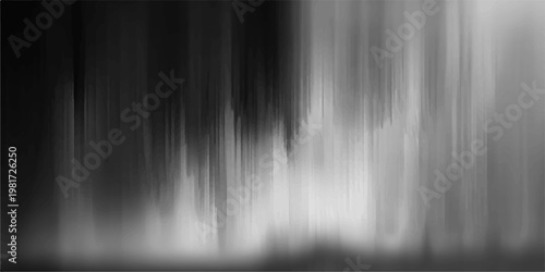 Abstract landscape of the grey, capturing a dramatic atmosphere, with its monochromatic palette and captivating light effects