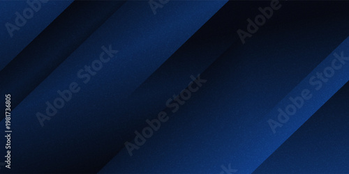 Luxury blue background. Abstract glowing background with grainy texture