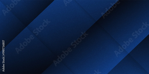 Luxury blue background. Abstract glowing background with grainy texture