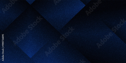 Luxury blue background. Abstract glowing background with grainy texture