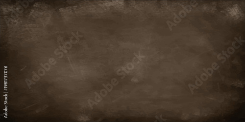 Aged black leather texture and vintage dark paper background with a dirty grunge pattern on a blank gray concrete wall surface design