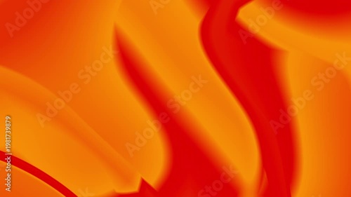 Vibrant Solar Flare Orange Red Heat Distortion Glowing Lava Current Thermal Energy Visual