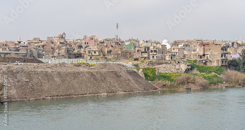 View of the old city of Mosul, Iraq