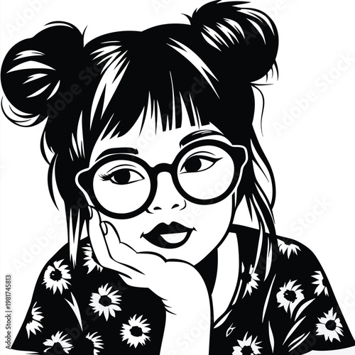 Detailed Dragon Mythical Creature Illustration, Black and White Fantasy Graphic Art