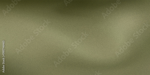 Khaki green brown silk satin. Gradient. Olive color. Еlegant abstract background for design, text. Light dark shade. Matte, shimmer. Curtain. Drapery. Fabric, cloth texture. Army military.