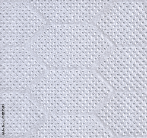 【Material Resource】Ultra-high resolution 1200dpi scan of embossed white kitchen paper texture