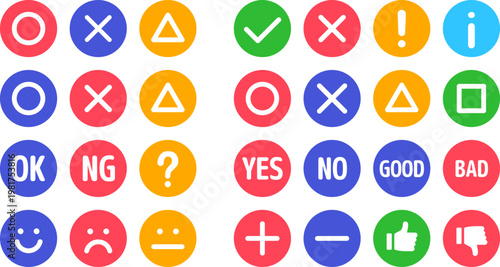 OKNG・比較検証アイコンセット