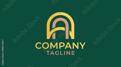 This logo features a sleek and modern design, symbolizing innovation and professionalism, suitable for various industries wanting to convey a strong brand identity.