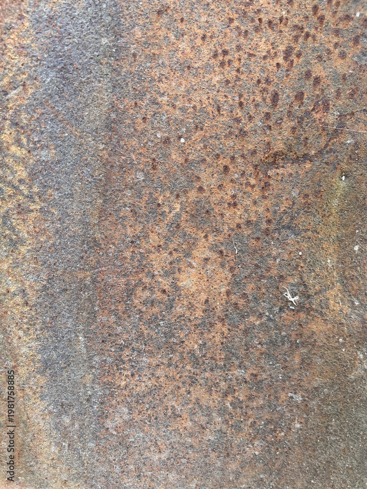 Fototapeta premium Metal background, rust texture, old iron. Corrosion from water, on sheet metal. Rust and oxidized background. Old metal iron panels.