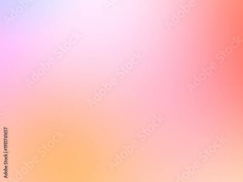 Obraz na plátně Smooth warm gradient with soft tones, ideal for modern and minimal design