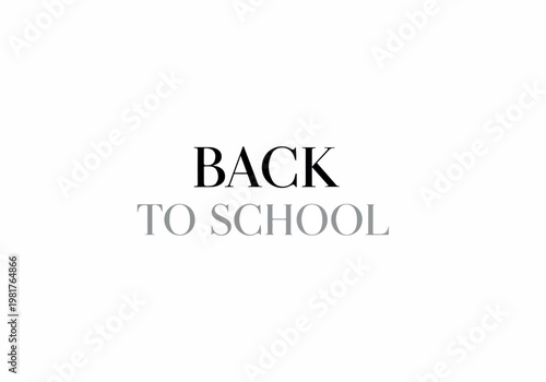 Back to School vector drawing illustration with chalkboards and school supplies, perfect for educational and promotional materials
