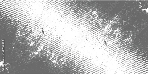 Abstract black and white textured background with a bright diagonal light and fine linear patterns.