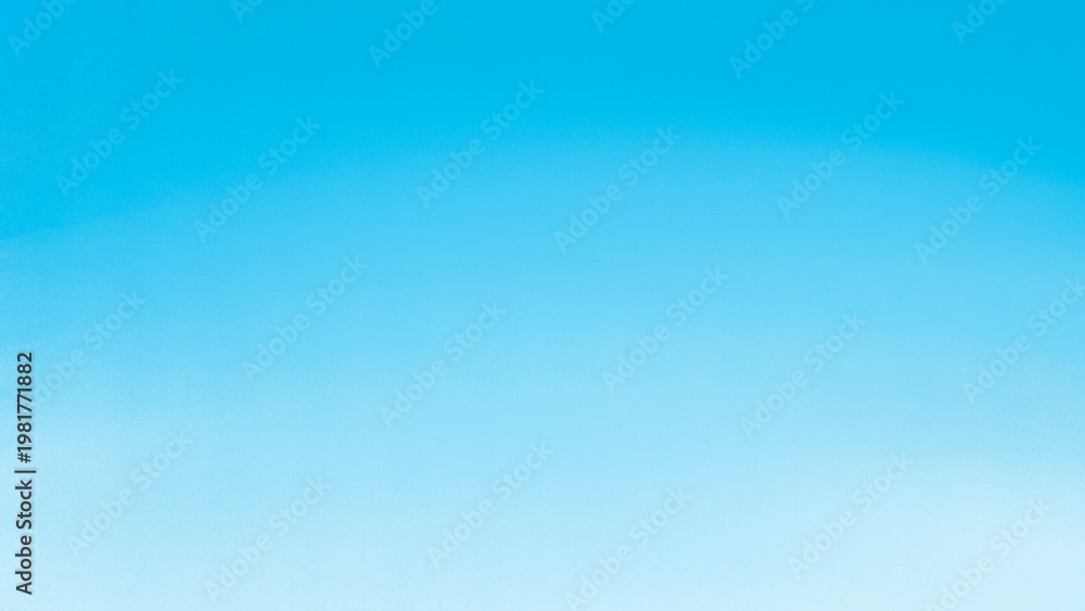 Obraz premium Bright cyan sky gradient illustration background