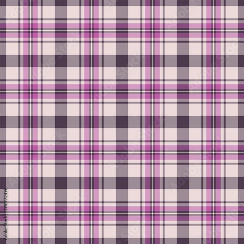 Scotland check pattern plaid, complexity tartan textile background. Latin texture vector seamless fabric in pastel and white colors.