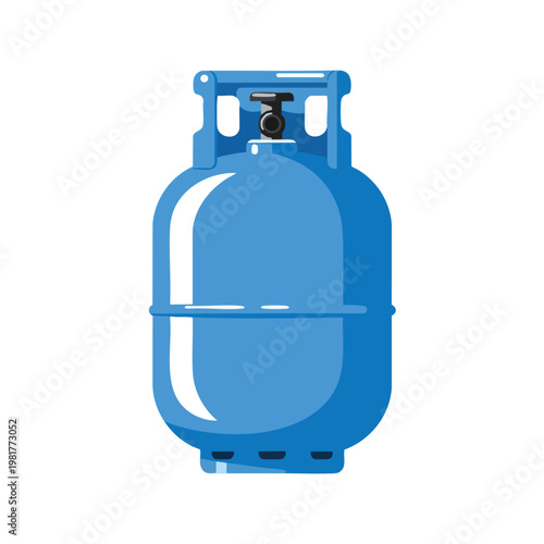 Blue Gas Cylinder for Industrial and Domestic Uses