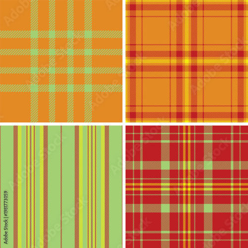 Balanced plaid background UI design. Orderly tartan grid supports readability, structure. Vector precision keeps edges clean.