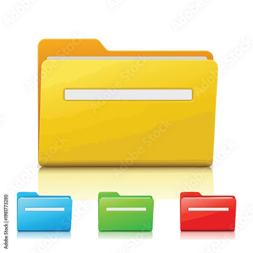 Organized File Folder System for Digital and Paper Documents