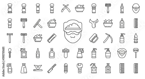 Collection of beauty and skincare products.