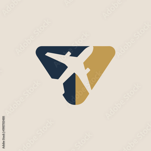 vector illustration of airplane