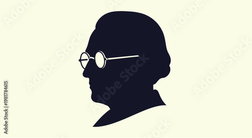 Truman faces forward on a significant Day with glasses on