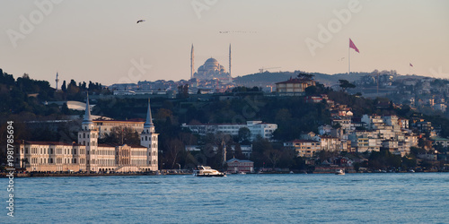 Panoramic Cityscape of Istanbul Turkey