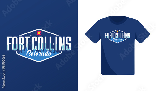 Fort Collins Colorado with stunning views of the sky
