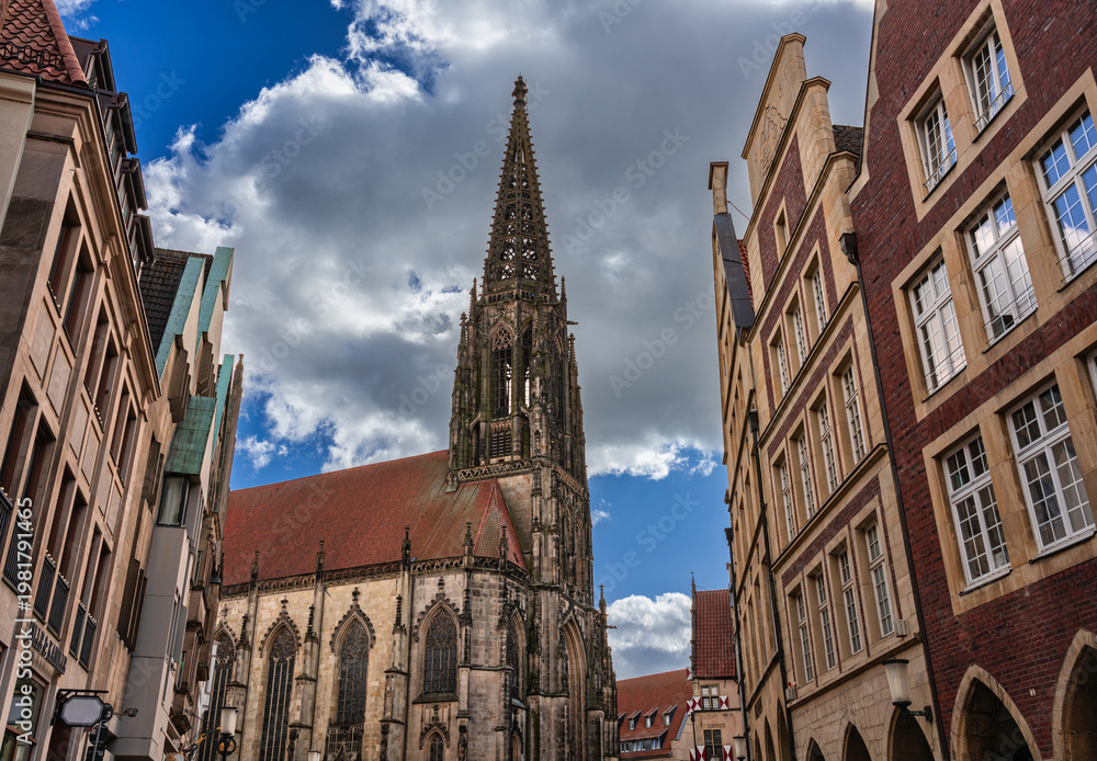 Fototapeta premium Sankt Lamberti Kirche in Münster