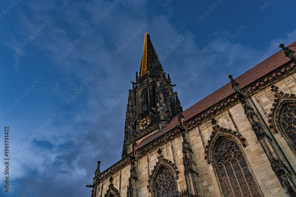 Fototapeta premium Sankt Lamberti Kirche in Münster