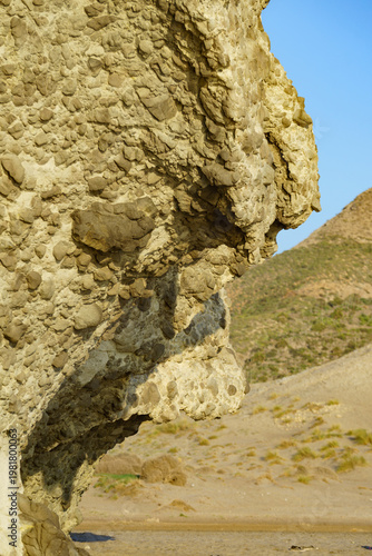 Monsul beach, Park Cabo de Gata in Spain
