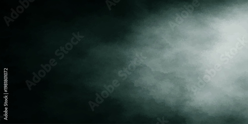 Dark blue smoke cloud on black background mist texture night motion background