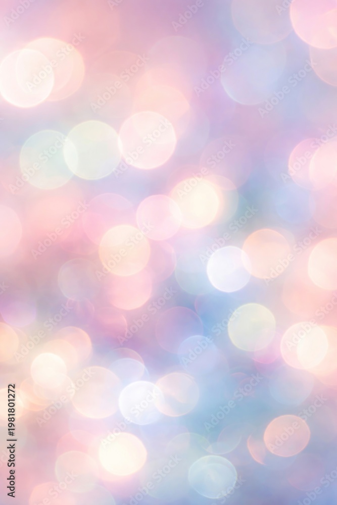 Obraz premium Dreamy pastel bokeh background
