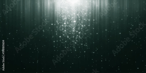 Rain drops on window blue water texture ocean wave motion dark background illustration