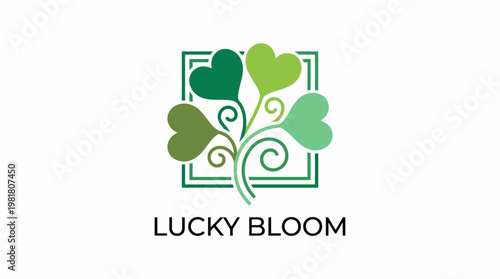 This charming image of heart-shaped leaves symbolizes growth and good fortune, integrating nature with an artistic touch, perfect for themes of positivity and prosperity.